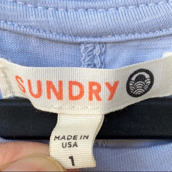 Sundry Split Tee Dress - Picture 6 of 12